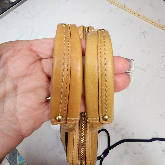 COACH Y2K Hampton Embossed Signature Stripe Leather Satchel 11609 EUC - Picture 8 of 16